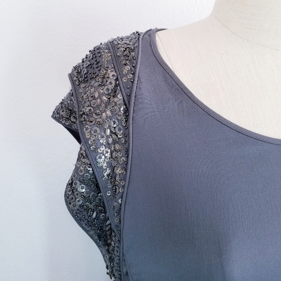 IRO‎ | Azad silk Jeweled Mini dress S - Picture 11 of 11
